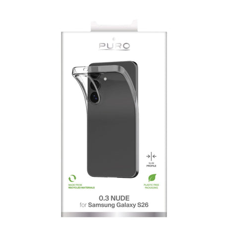 Samsung Galaxy S26 PURO NUDE Ultra Slim Cover 0.3mm - Gennemsigtig