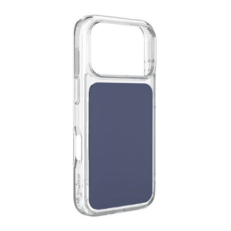 iPhone 17 Pro PURO Clear Mag Cover - Gennemsigtig / Blå