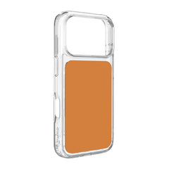 iPhone 17 Pro PURO Clear Mag Cover - Gennemsigtig / Orange