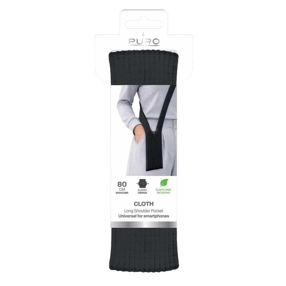 Puro Universal Etui til Smartphone - Sort