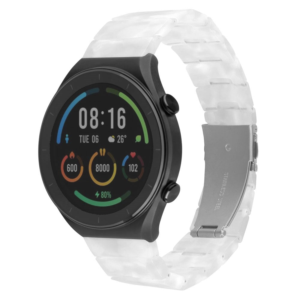 Fixed Universal Quick Release Harpiks Smartwatch Rem (20mm) - Hvid