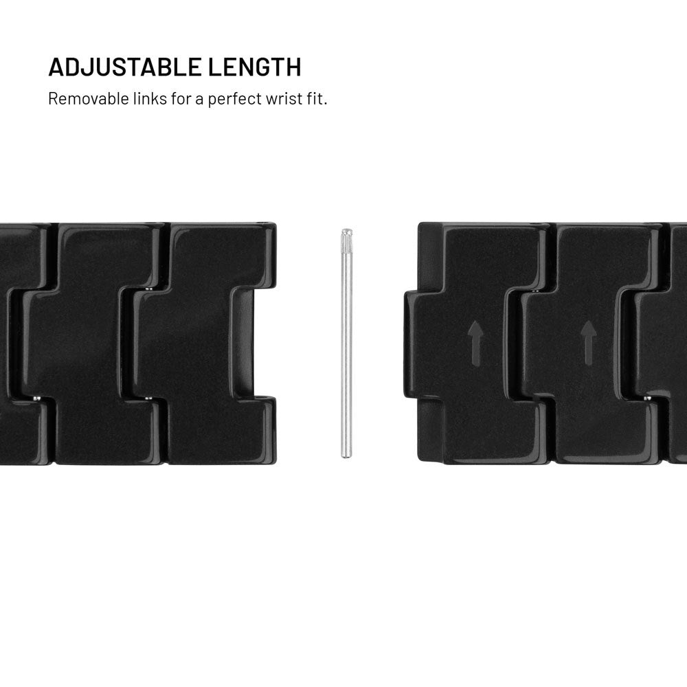 Fixed Universal Quick Release Harpiks Smartwatch Rem (22mm) - Sort
