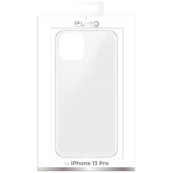 iPhone 13 Pro Puro "NUDE" Ultra Slim Cover 0.3mm Gennemsigtig