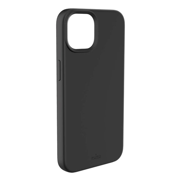 iPhone 14 / 13 Puro Icon Mag Silikone Cover - MagSafe Cover - Sort