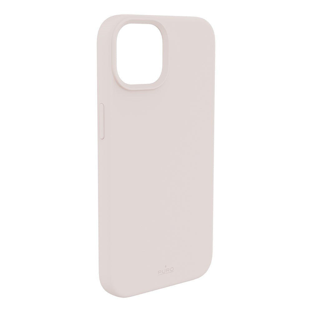 iPhone 14 / 13 Puro Icon Mag Silikone Cover - MagSafe Cover - Lyserød