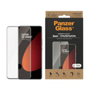 Xiaomi 12 Pro / 13 Pro PanzerGlass Ultra Wide Fit Skærmbeskyttelse - Platinum Strength - Sort Kant