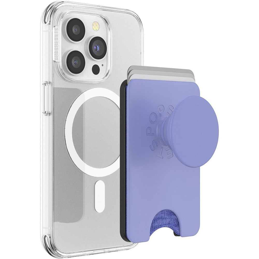 POPSOCKETS MagSafe Greb m. Kortholder - Lilla