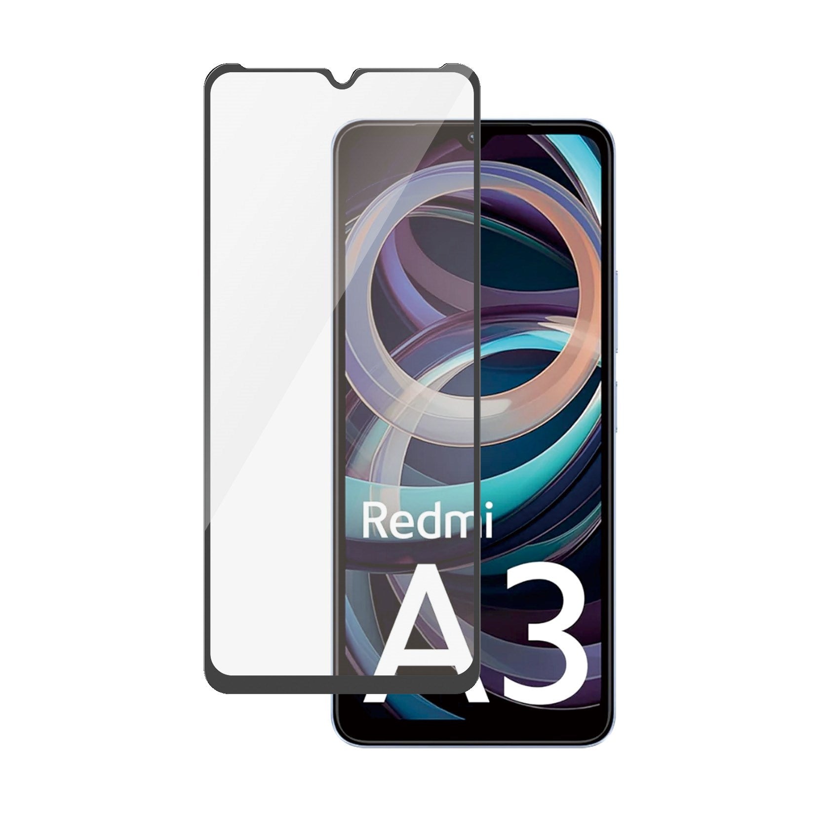Xiaomi Redmi A3 - PanzerGlass Ultra-Wide Fit Skærmbeskyttelsesglas - Gennemsigtig