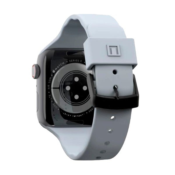 Apple Watch (42/44/SE/45/46/49mm) UAG [U] Aurora Silikone Rem - Soft Blue