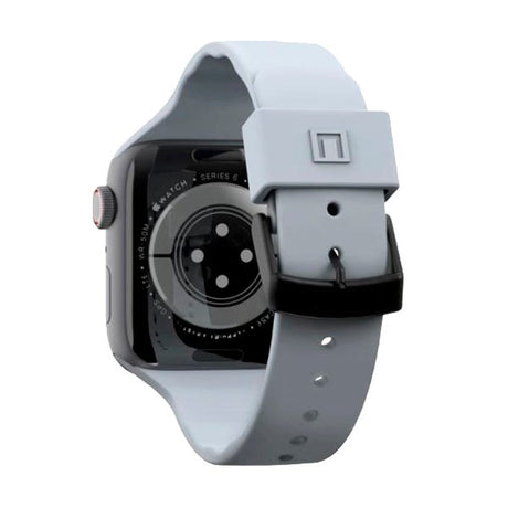 Apple Watch (42/44/SE/45/46/49mm) UAG [U] Aurora Silikone Rem - Soft Blue
