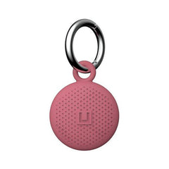 AirTag UAG [U] Dot Series Case - Silikone Cover m. Karabinehage - Dusty Rose