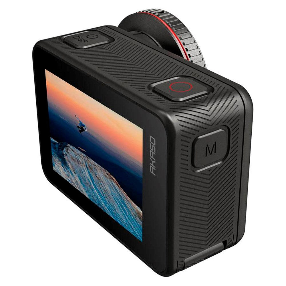 AKASO Brave 8 Action Kamera m. Dobbelt Skærm 4K/60fps & 48MP - Sort