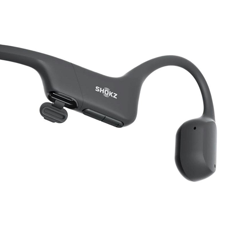 Shokz OpenRun - Trådløs Bluetooth Sport Hovedtelefoner m. USB-C Opladning - Sort