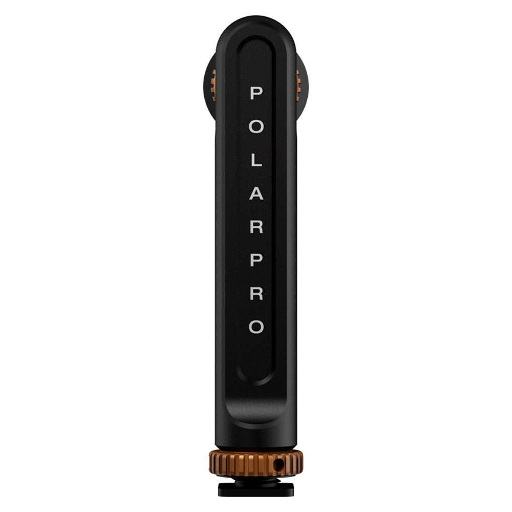PolarPro LiteChaser 16 Vertical IG Mount m. Cold Shoe Beslag - Sort