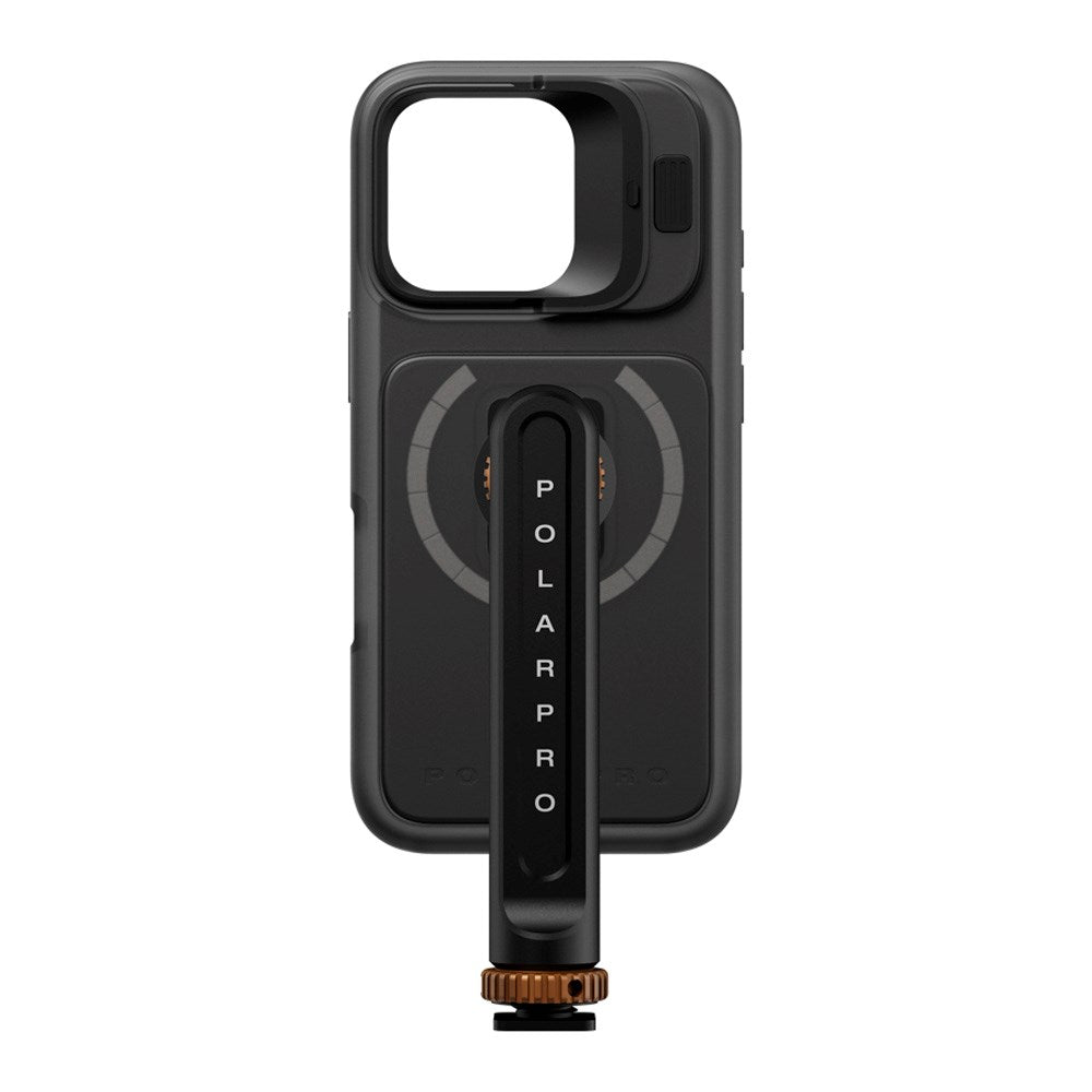 PolarPro LiteChaser 16 Vertical IG Mount m. Cold Shoe Beslag - Sort