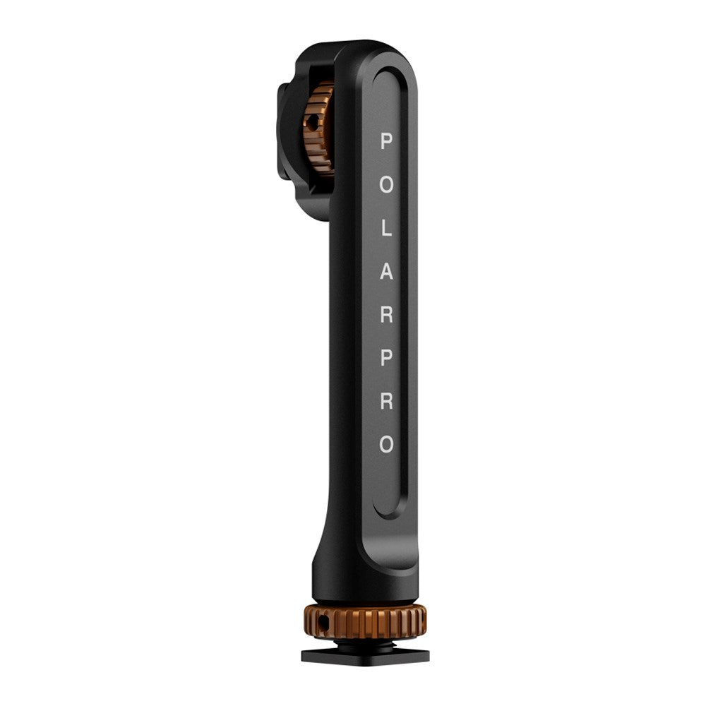 PolarPro LiteChaser 16 Vertical IG Mount m. Cold Shoe Beslag - Sort