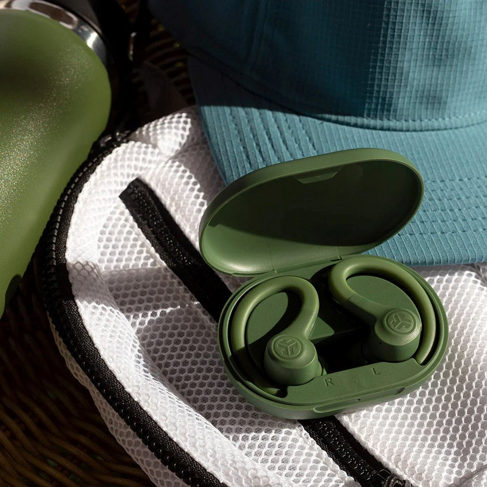 JLab GO Air Sport True Wireless In-Ear Headset - Mørkegrøn