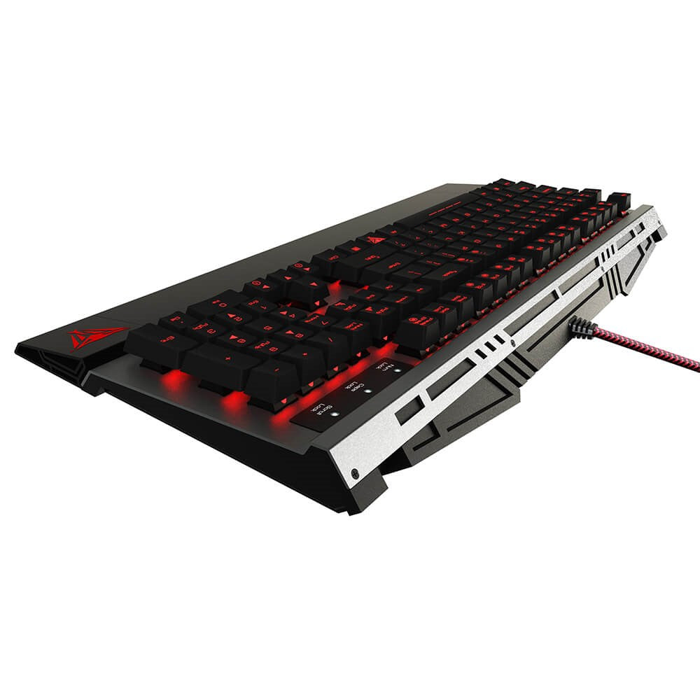 Viper V730 Mekanisk Gaming Keyboard m. LED Lys - Dansk Tastatur Layout - Sort
