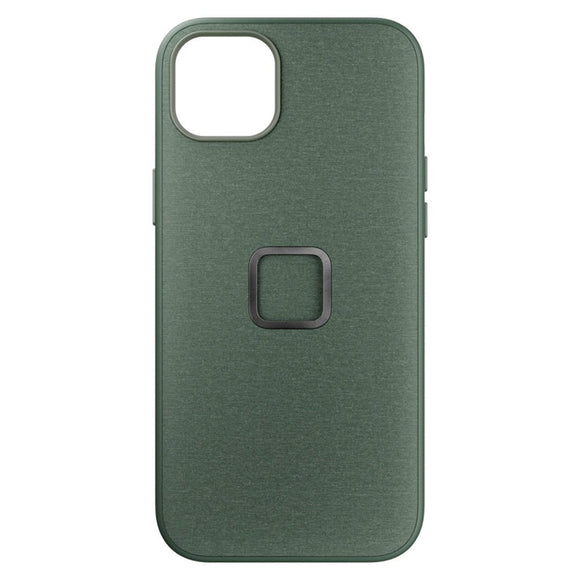 iPhone 15 Plus Peak Design Stof Cover m. SlimLink Beslag - MagSafe Kompatibel - Sage