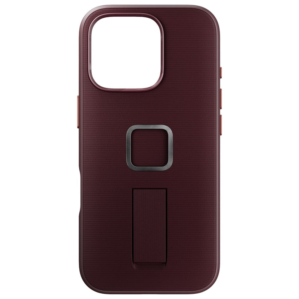 iPhone 16 Pro Peak Design Stof Cover m. SlimLink Beslag & Finger Loop - MagSafe Kompatibel - Eclipse