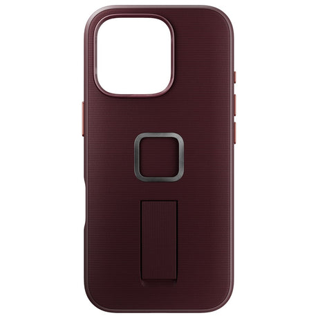 iPhone 16 Pro Peak Design Stof Cover m. SlimLink Beslag & Finger Loop - MagSafe Kompatibel - Eclipse