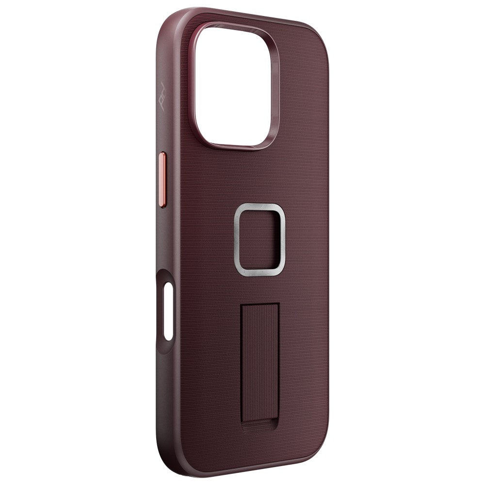 iPhone 16 Pro Peak Design Stof Cover m. SlimLink Beslag & Finger Loop - MagSafe Kompatibel - Eclipse