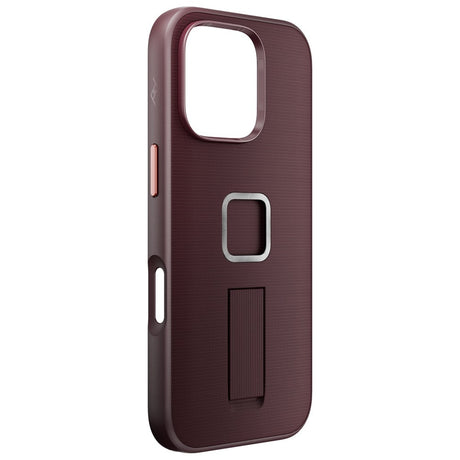 iPhone 16 Pro Peak Design Stof Cover m. SlimLink Beslag & Finger Loop - MagSafe Kompatibel - Eclipse