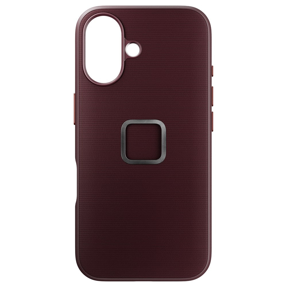iPhone 16 Peak Design Stof Cover m. SlimLink Beslag - MagSafe Kompatibel - Eclipse