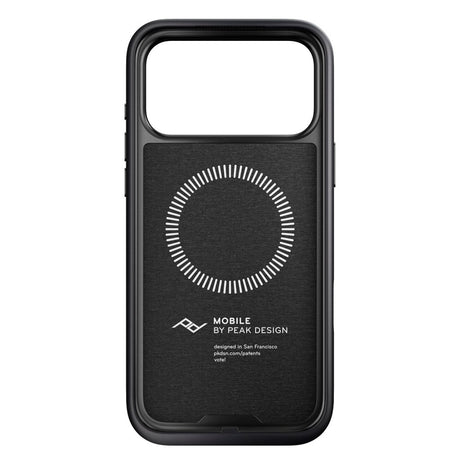 iPhone 17 Pro Max Peak Design Everyday Fabric Cover - MagSafe Kompatibel - Charcoal
