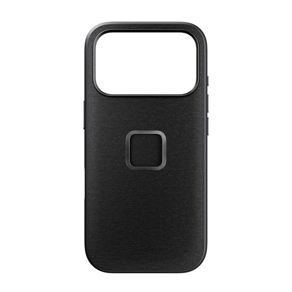 iPhone 17 Pro Peak Design Everyday Fabric Cover - MagSafe Kompatibel - Charcoal