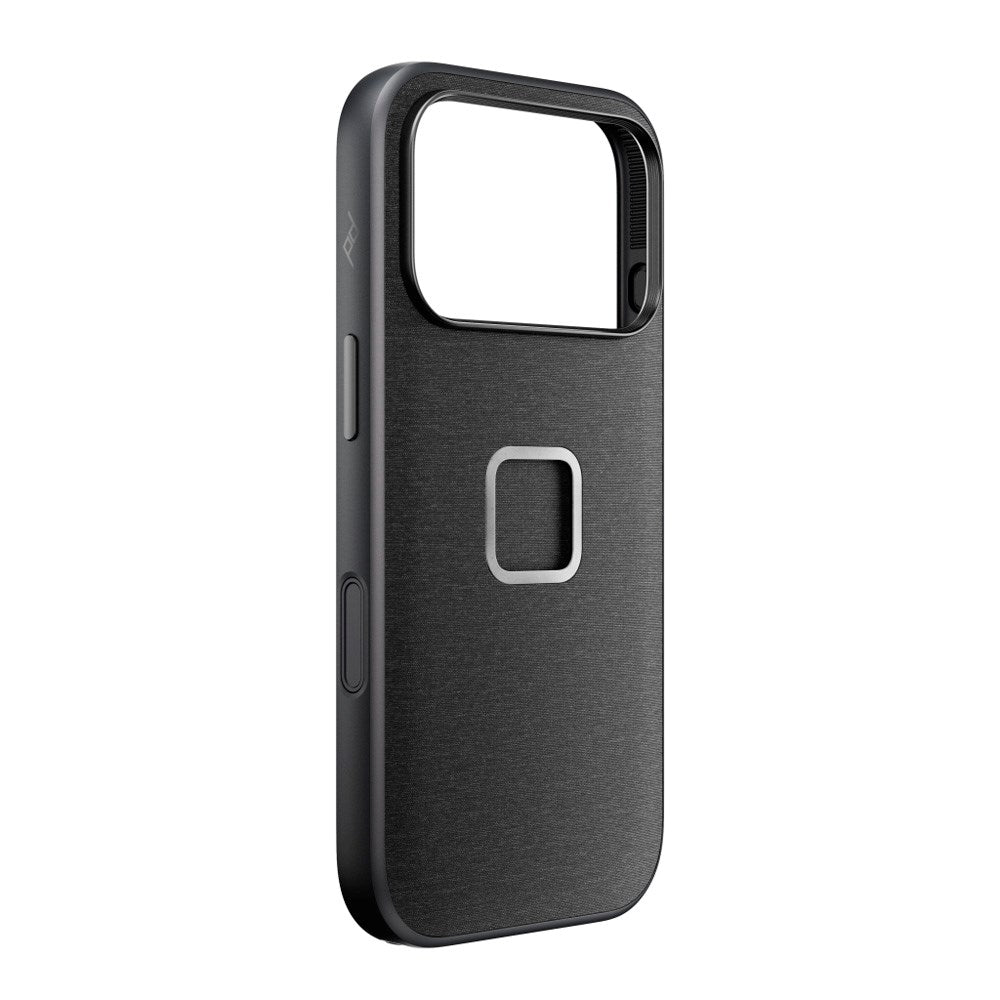 iPhone 17 Pro Peak Design Everyday Fabric Cover - MagSafe Kompatibel - Charcoal