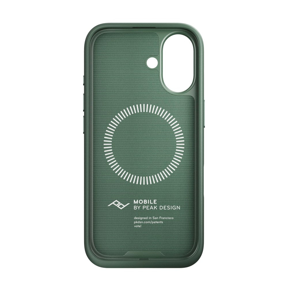 iPhone 17 Peak Design Everyday Fabric Cover - MagSafe Kompatibel - Sage