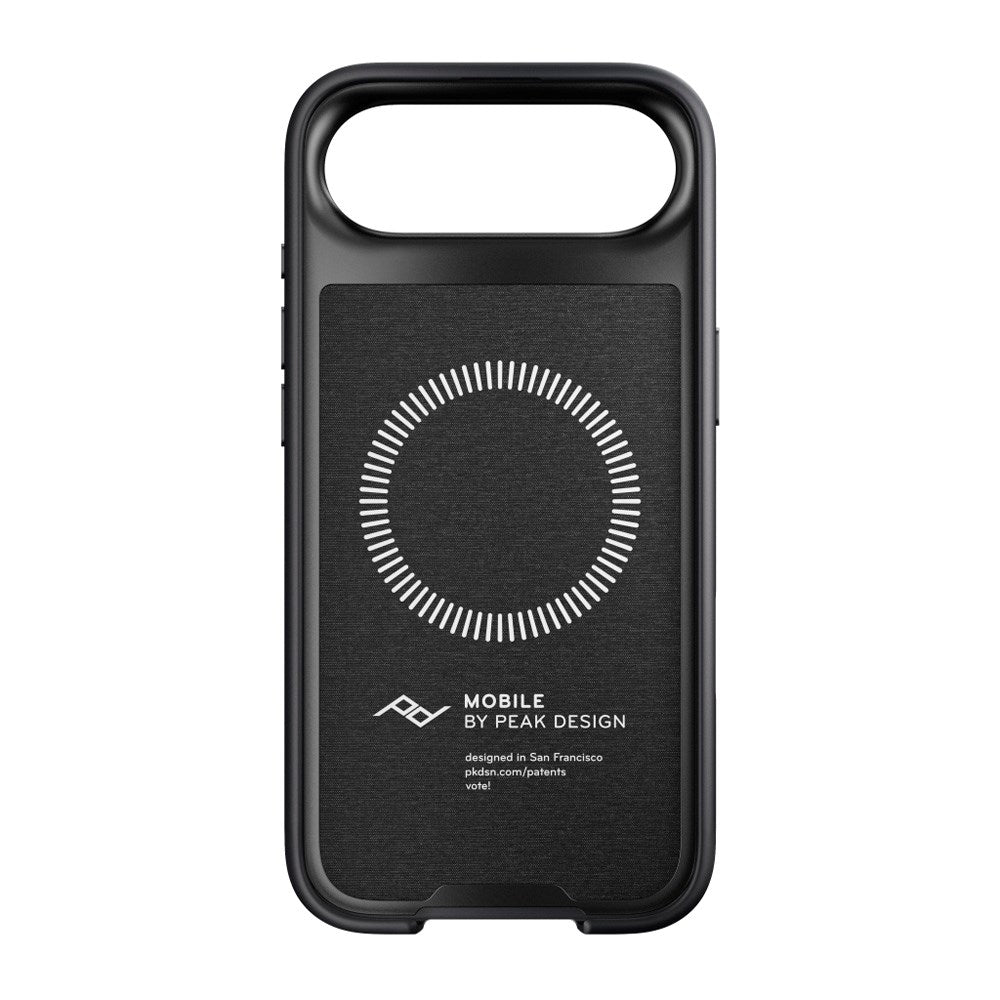 iPhone Air Peak Design Everyday Fabric Cover - MagSafe Kompatibel - Charcoal