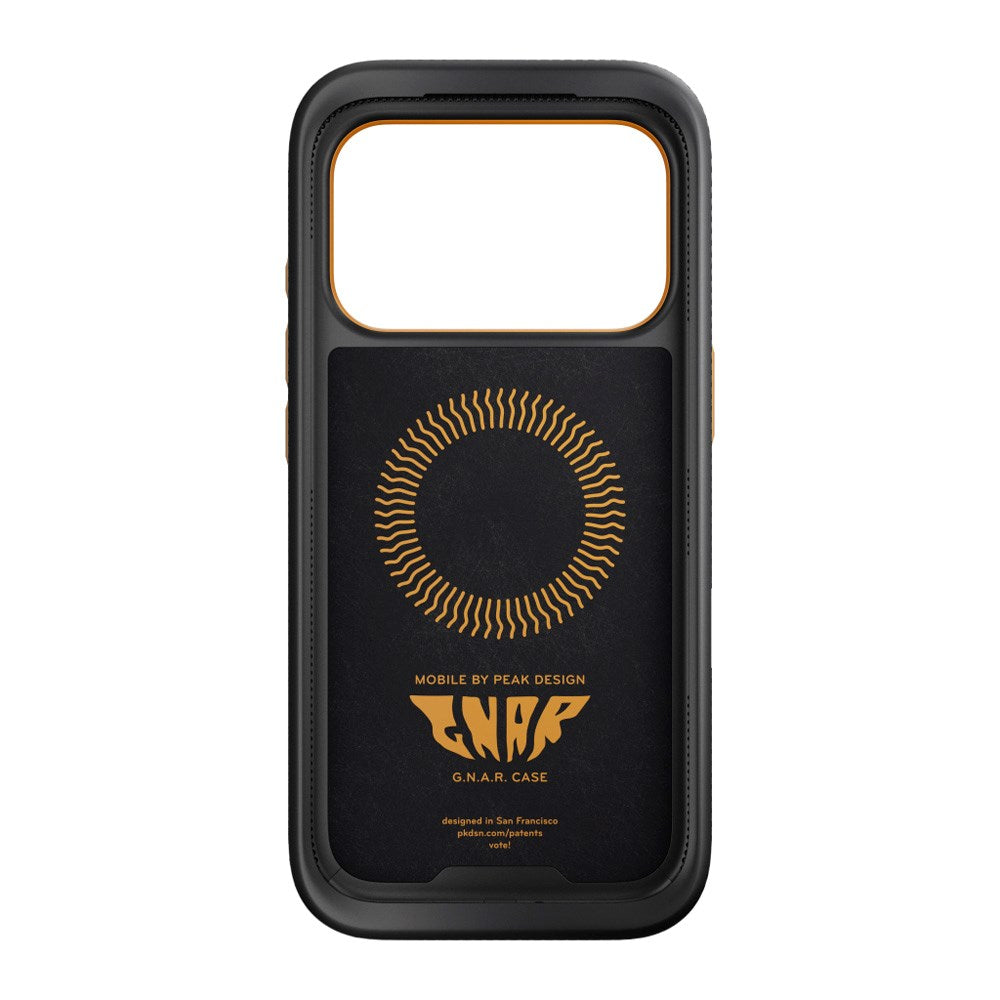 iPhone 17 Pro Peak Design GNAR Cover - MagSafe Kompatibel - Black