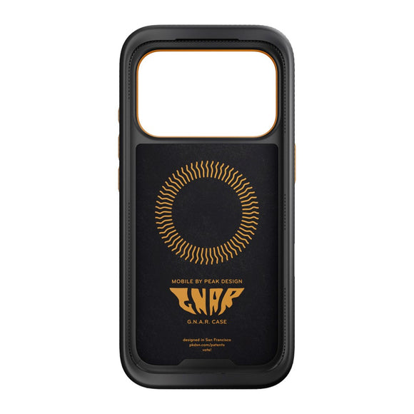 iPhone 17 Pro Peak Design GNAR Cover - MagSafe Kompatibel - Black
