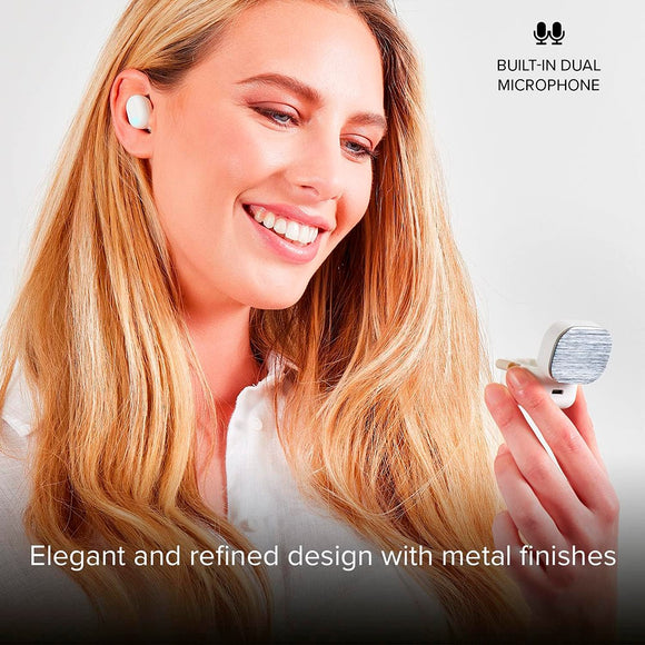 Jaz Airon True Wireless In-Ear Bluetooth Høretelefoner - Hvid