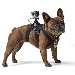 GoPro 1 - 4 Hundesele med Holder - Sort