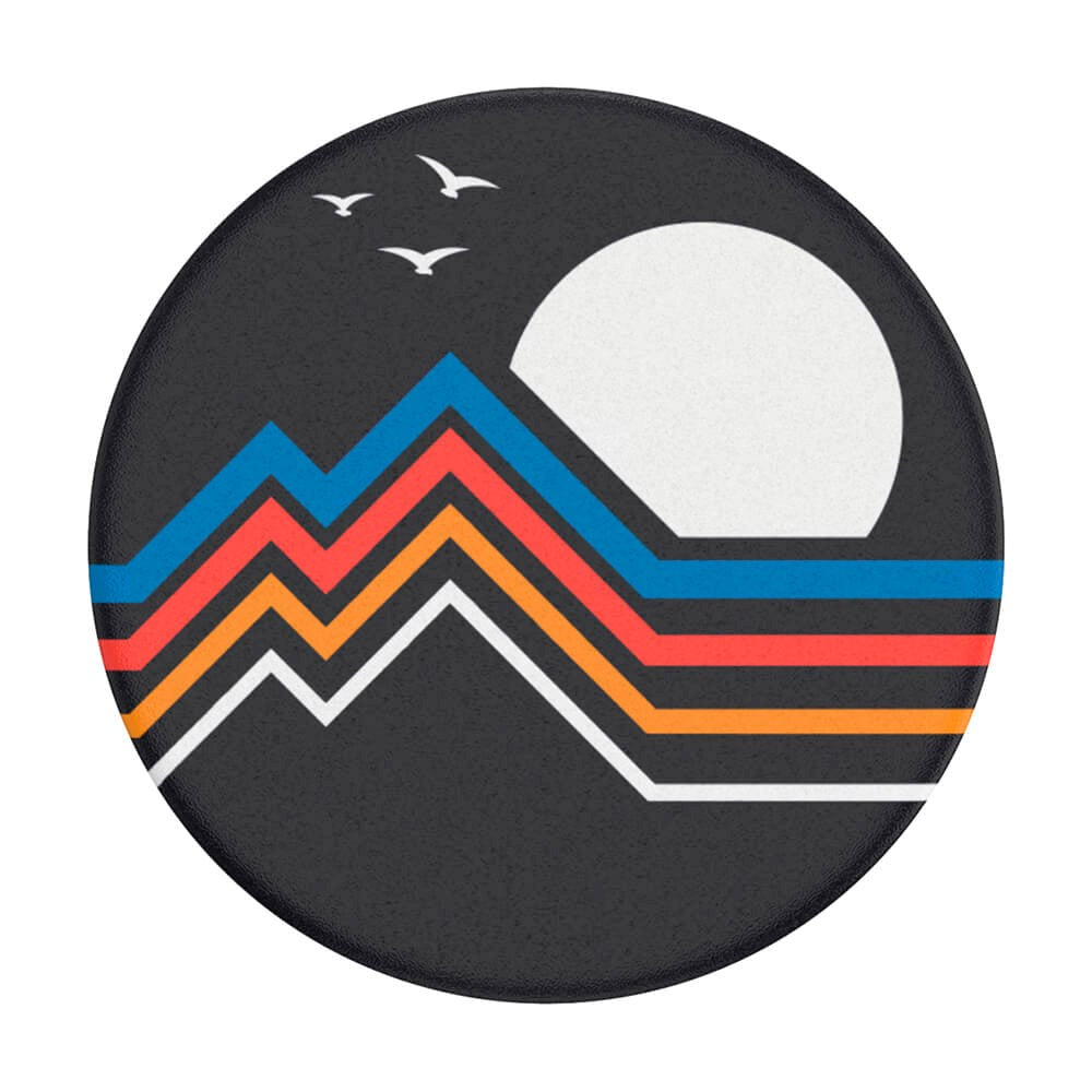 POPSOCKETS PopGrip Moon Horizon Aftageligt Greb m. Standerfunktion