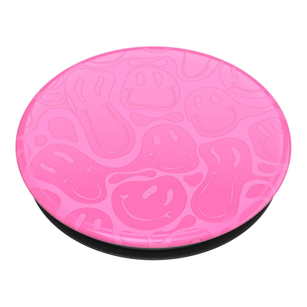 POPSOCKETS PopGrip Smiley Melt Aftageligt Greb m. Standerfunktion