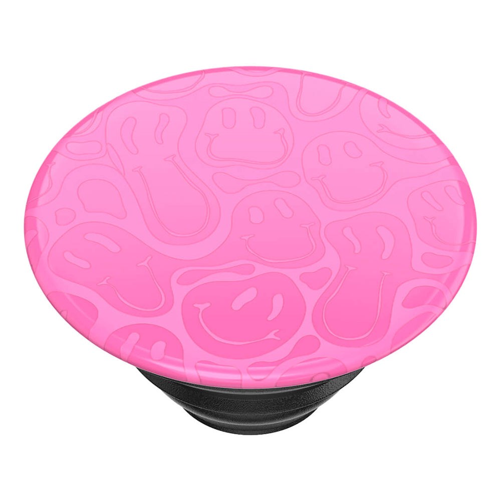POPSOCKETS PopGrip Smiley Melt Aftageligt Greb m. Standerfunktion