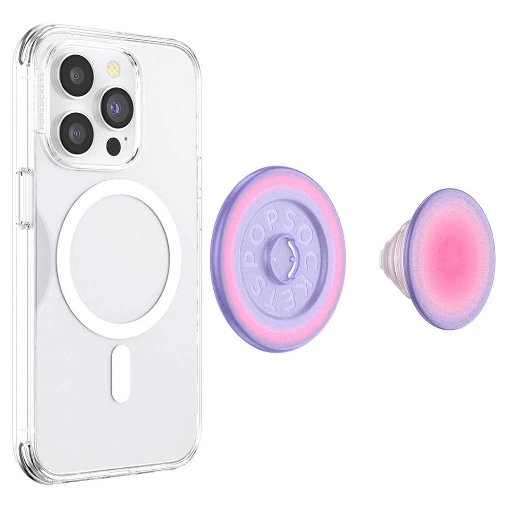 POPSOCKETS PopGrip Aura MagSafe Aftageligt Greb m. Standerfunktion