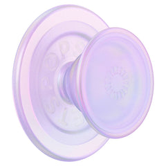 POPSOCKETS PopGrip Opalescent Clear MagSafe Aftageligt Greb m. Standerfunktion