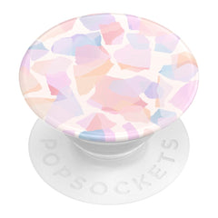 POPSOCKETS PopGrip Original Terrazzo Party Aftageligt Greb m. Standerfunktion - Lyserød Mosaik