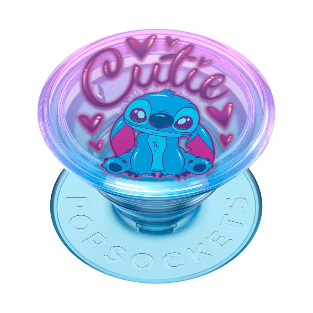 POPSOCKETS PopGrip Licensed Cutie Stitch Aftageligt Greb m. Standerfunktion