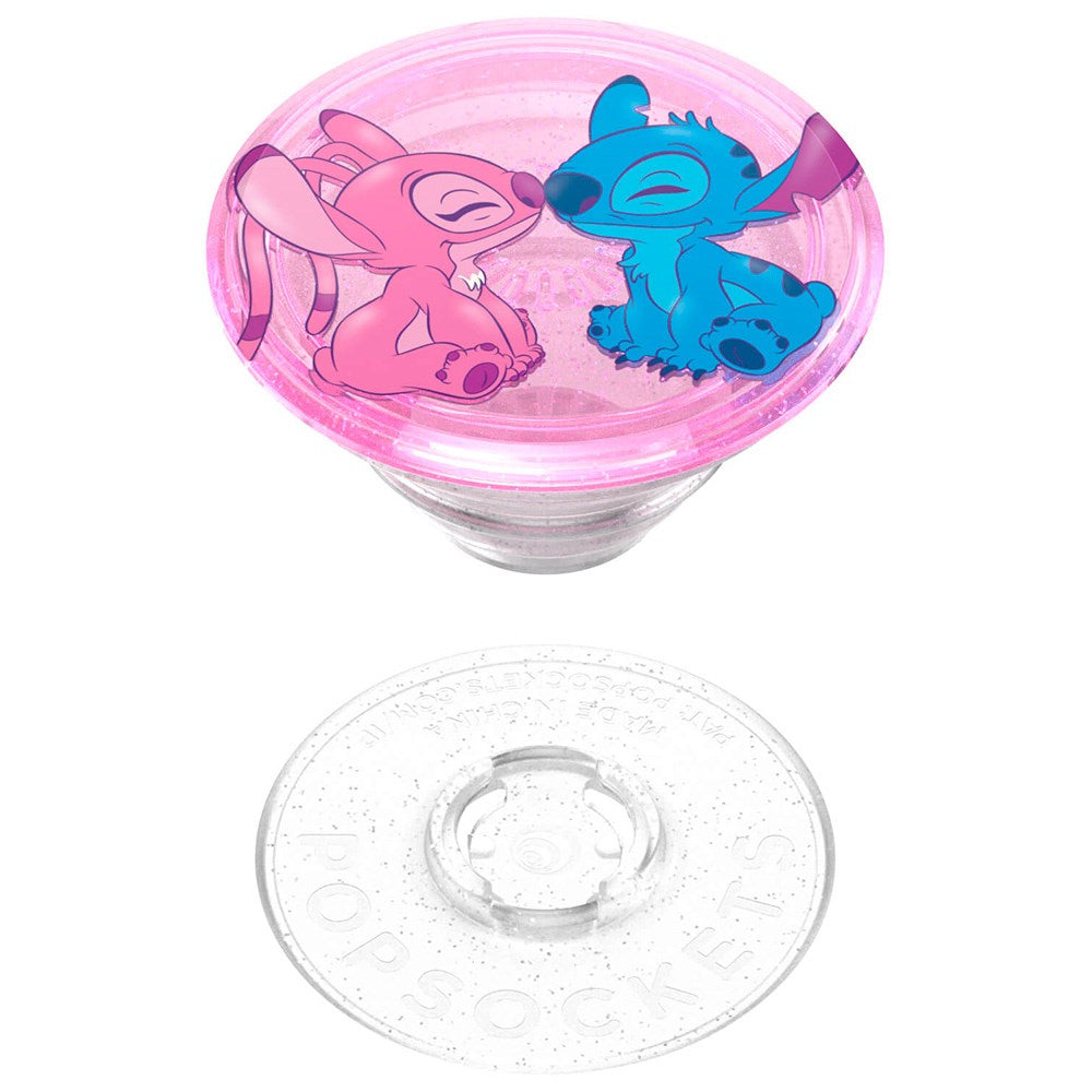 POPSOCKETS PopGrip Licensed Angel & Stitch Forever Aftageligt Greb m. Standerfunktion