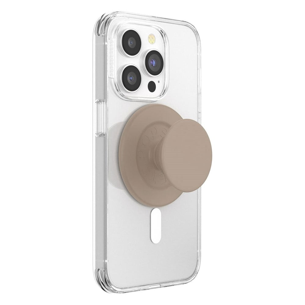 POPSOCKETS PopGrip Fatigue MagSafe Aftageligt Greb m. Standerfunktion - Beige