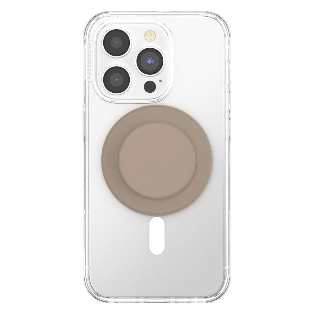 POPSOCKETS PopGrip Fatigue MagSafe Aftageligt Greb m. Standerfunktion - Beige