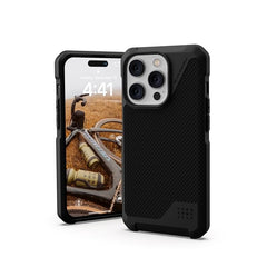 iPhone 14 Pro UAG METROPOLIS LT Series Cover - DuPont™ Kevlar - MagSafe Kompatibel - Black