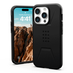 iPhone 15 Pro UAG CIVILIAN Series Cover - MagSafe Kompatibel - Black