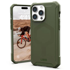 iPhone 15 Pro UAG ESSENTIAL ARMOR Series Cover - MagSafe Kompatibel - Olive